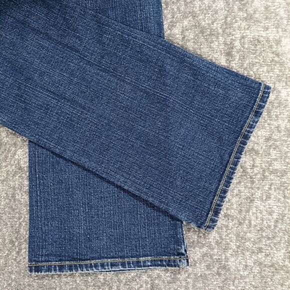 Levi's 515 Boot Cut Jeans Women Size 14M Inseam 30" Mid-Rise Blue - Picture 6 of 11
